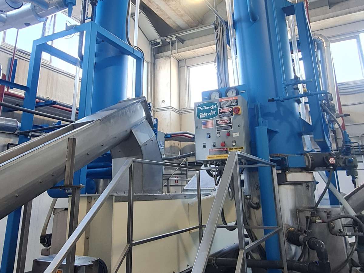 Impianto settore ghiaccio realizzazione STF Impianto settore ghiaccio realizzazione STF